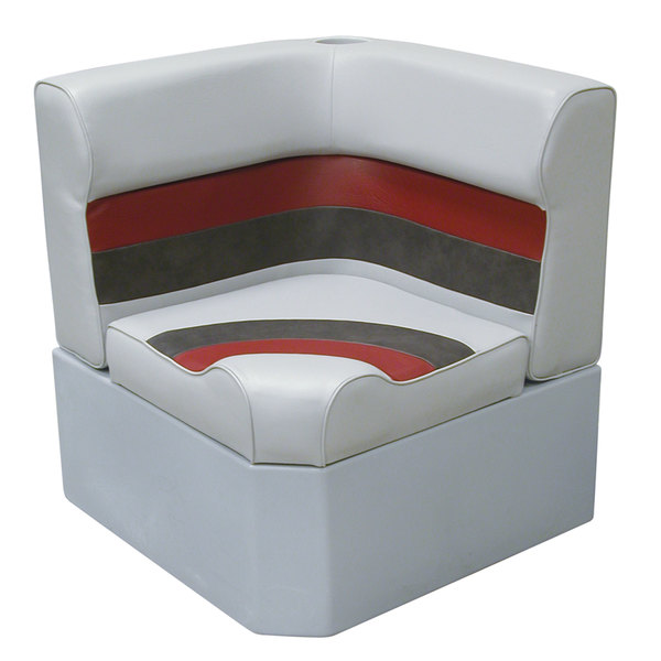 Wise Wise 8WD133-1012 Deluxe Corner Section - Grey/Charcoal/Red 8WD133-1012